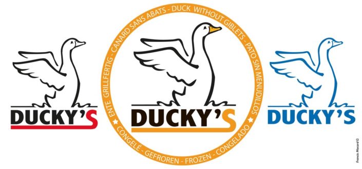 Création d'un logo pour une marque de canards laqués